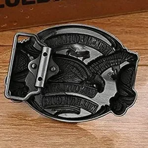New flying American eagle belt buckle approximately 3.75 inch American Eagle Flying Mountain 2 main image 3